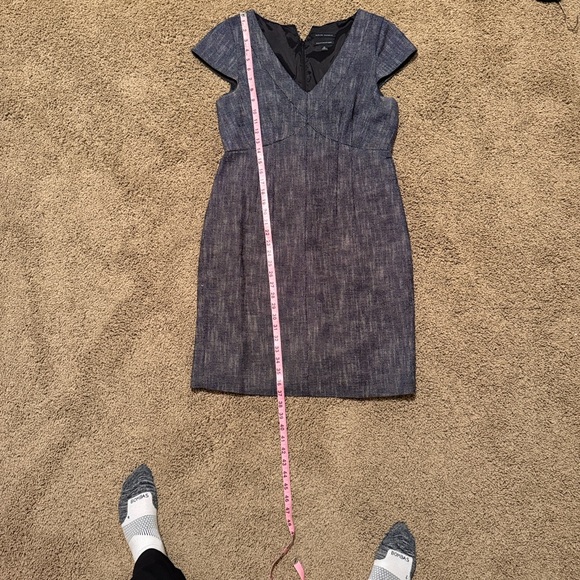 Banana Republic Gray Tweed Sheath Dress - Picture 7 of 13